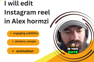edit  instagram reel with captions