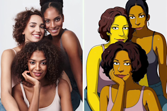 make yourself in cartoonist style