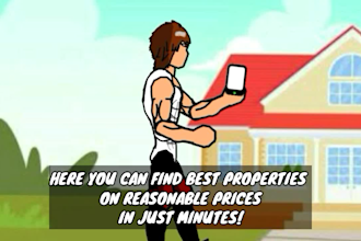 create 2d animation promo for you