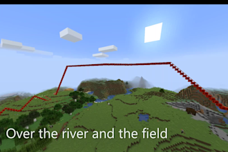 build you a roller coaster in minecraft