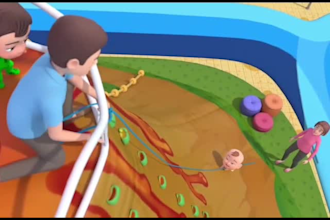 create realistic ai video or 2d and 3d animation for kids music rhymes, songs