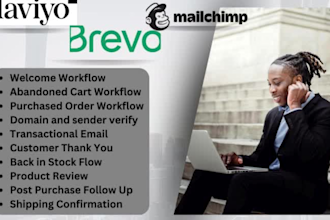 setup brevo mailchimp mailerlite email campaign sequence automation workflow