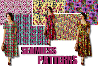 design seamless repeat pattern design textile patterns