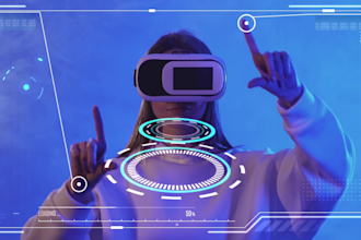 create futuristic hud and callout animations for your video