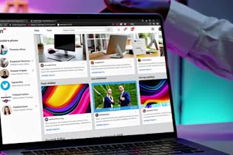 professional social media account setup