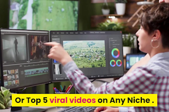 create highly engaging top 10 or top 5  videos on any niche