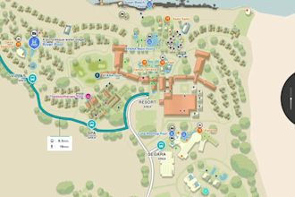 do clickable interactive map site map vector rv park map interactive map