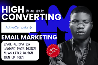 activecampaign expert setup active campaign landing page email automation crm