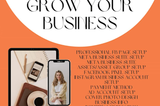fix or setup your meta business suite