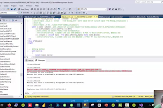 create ms sql query, procedures, views, triggers, functions