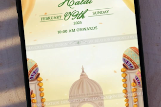 create custom wedding invitation