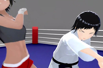 2d traditional animation drawn line art animation anime fight vector cel video