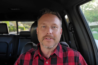 create an authentic ugc style selfie video inside my car