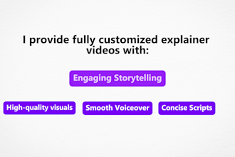 create explainer or tutorial videos with voiceovers