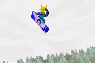 retro ps1 animation, 3d lowpoly animation, music visualizer, psx y2k n64 style
