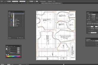 make custom and digital sewing pattern and cad grading