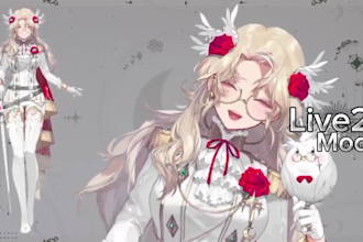design and rig live2d rigging, 2d vtuber model, live2d model for streaming avata