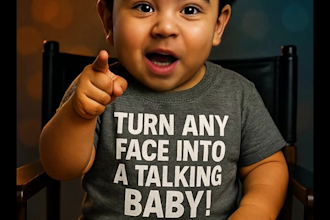 turn any face into a cinematic talking baby video