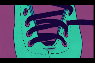 make trippy animated psychedelic lyric and music video