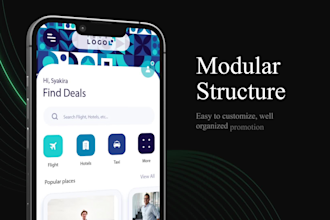 create app and website promo video