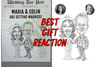 draw a pencil custom caricature from photo