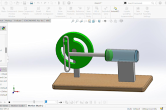 create 3d models, 2d drawings and high rendered images of mechanical mechanisms