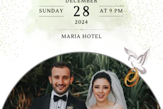 make online wedding invitation in 24 hours