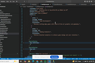 develop a website in reactjs or angularjs