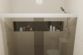 design a house renovation and animate it