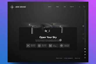 create GIF animation,website animation, custom lottie for your website