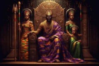 create catch africa folktale 3d ai animated bible story music video for youtube