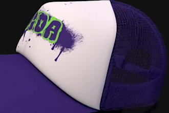 3d cap animation 3d cap design 3d animation 3d fashion design 3d clothing model