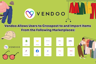 do cross list and draft your poshmark, ebay, vendoo products listings