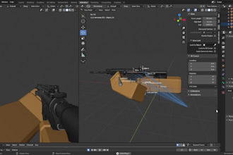 script roblox gun, r6, r15 gun system, fps, third person roblox animation
