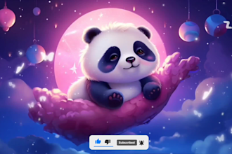 create 30 lullaby, baby sleep music videos for youtube with SEO
