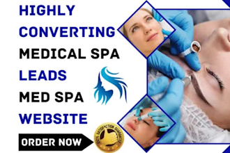 generate medical spa leads med spa medical spa medical aesthetic clinic website
