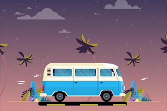 create custom GIF or illustrated animations for you