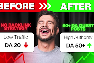 publish white hat da50 to 90 guest posts for google ranking