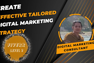 create tailored b2b digital marketing action plan strategy