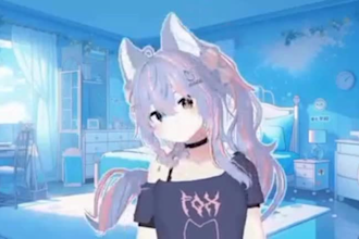 model realistic 3d fury model, vrchat avatar or 3d vtuber model for PC quest