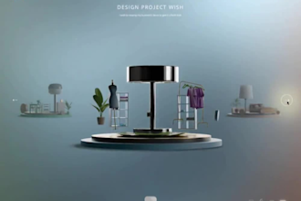 3d animated website with threejs, webgl and landing page in webflow website