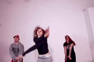 do viral tiktok dance video, group dance, afrobeat dance, afro gospel dance