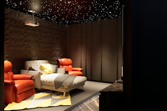 create realistic 3d interior renders for your home or office