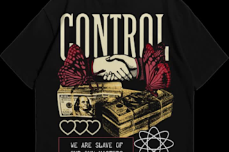 design custom streetwear t shirts