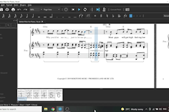 do a leadsheet or solo work transcription and arrangement