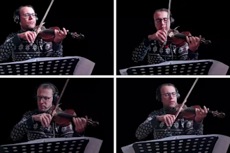 compose acoustic strings violins arabic music for your song