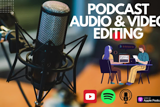 do podcast interview editing and storytelling editing