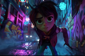 create compelling ai music video ai 3d kids animation ai short fllm, disney