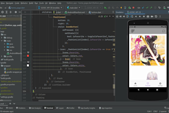 design responsive UI, fix bug, edit layout in flutter app