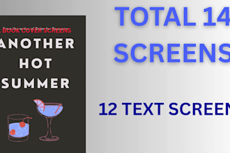 create a cinematic book promo trailer video